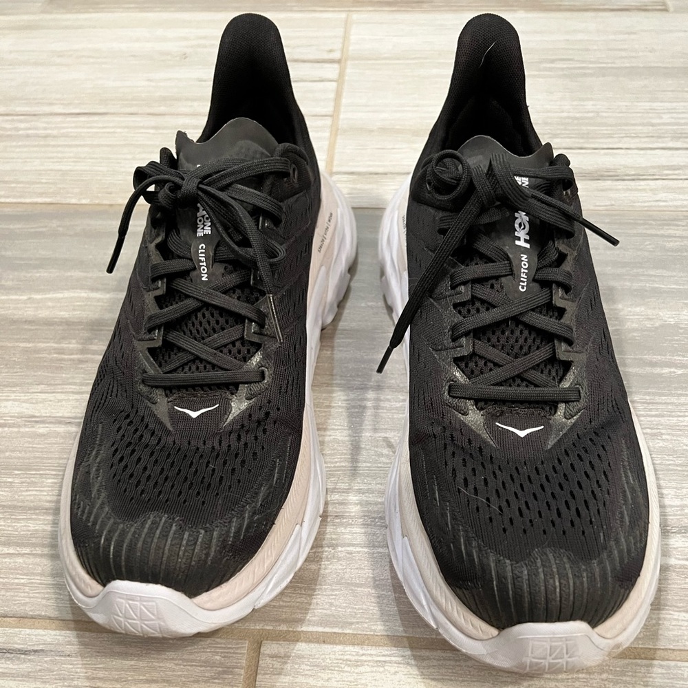 Hoka Clifton Edge 11.5. Less than 40 miles on them. Just not for me. No box